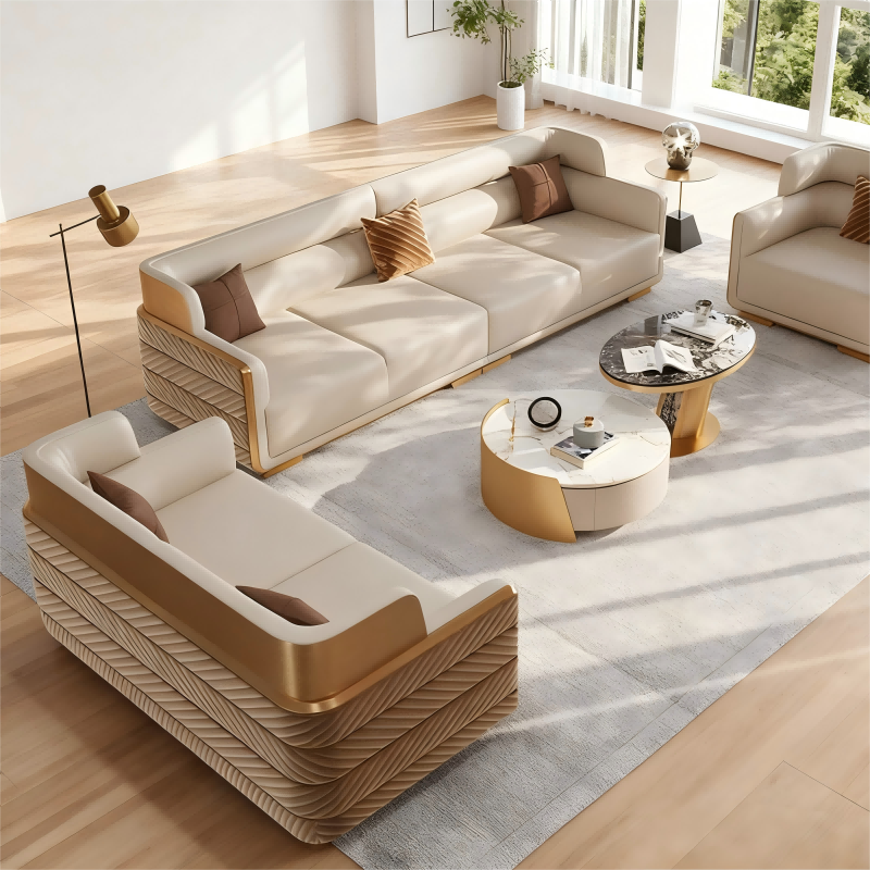 Ylellinen rakenne yksinkertaisten linjojen alla