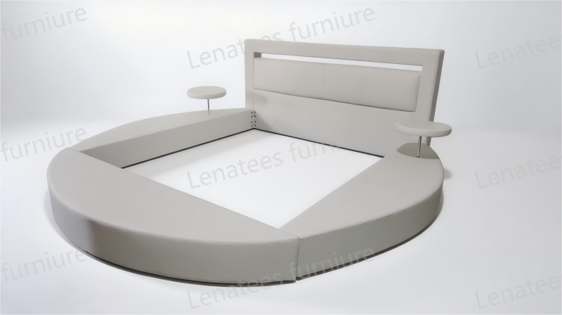 Sano hyvästit neliömäiselle, pyöreälle sängylle, jotta rakkaus leviää makuuhuoneeseen